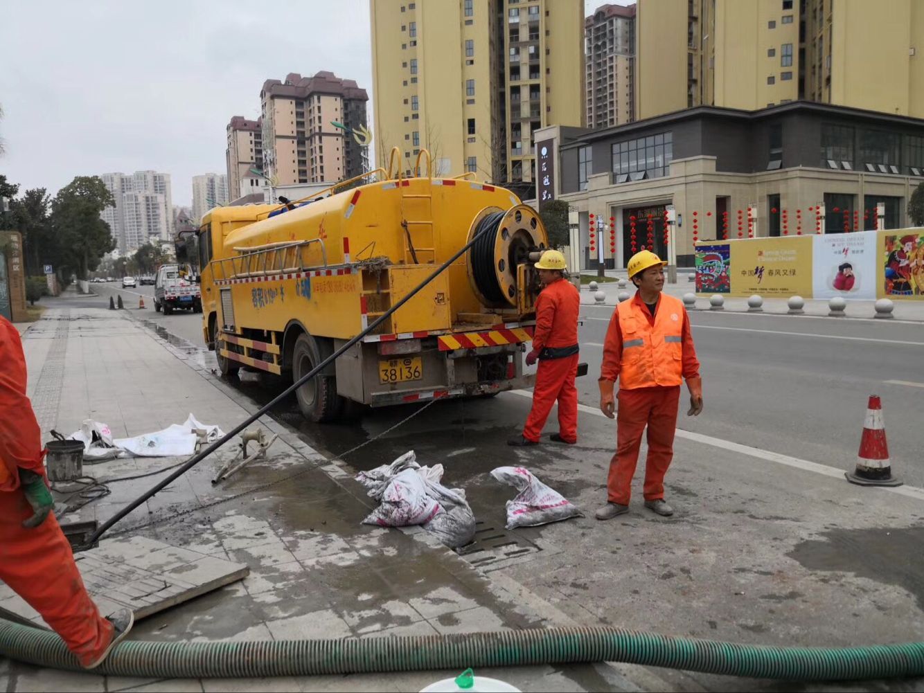 漾濞排污管道清淤-管道清洗